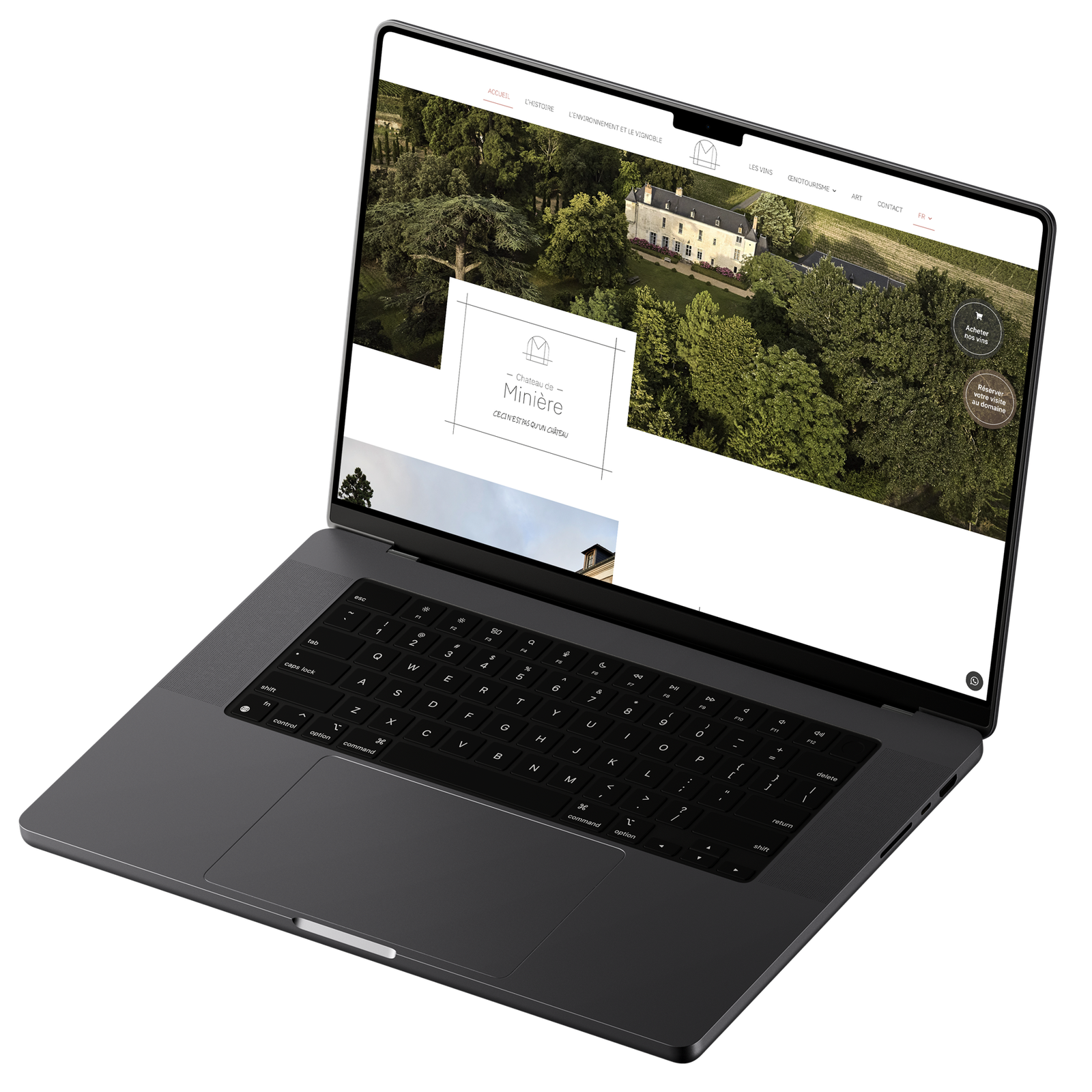 apercu-site-internet-chateau-de-miniere Aperçu du site internet du Château de Minière