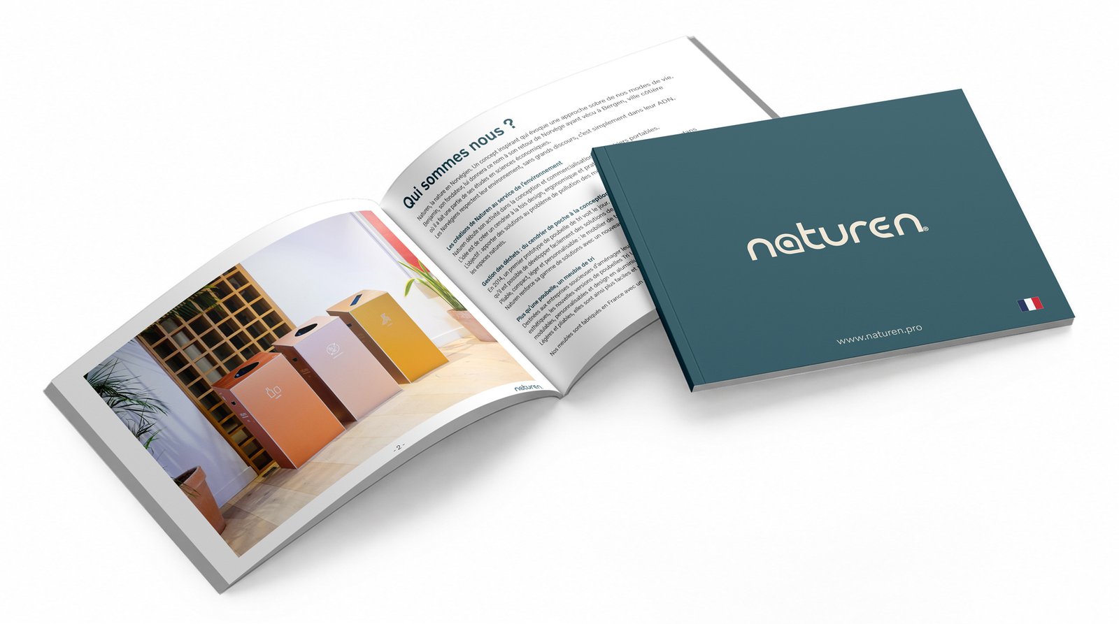 Catalogue Naturen réalisé dans le cadre de sa communication