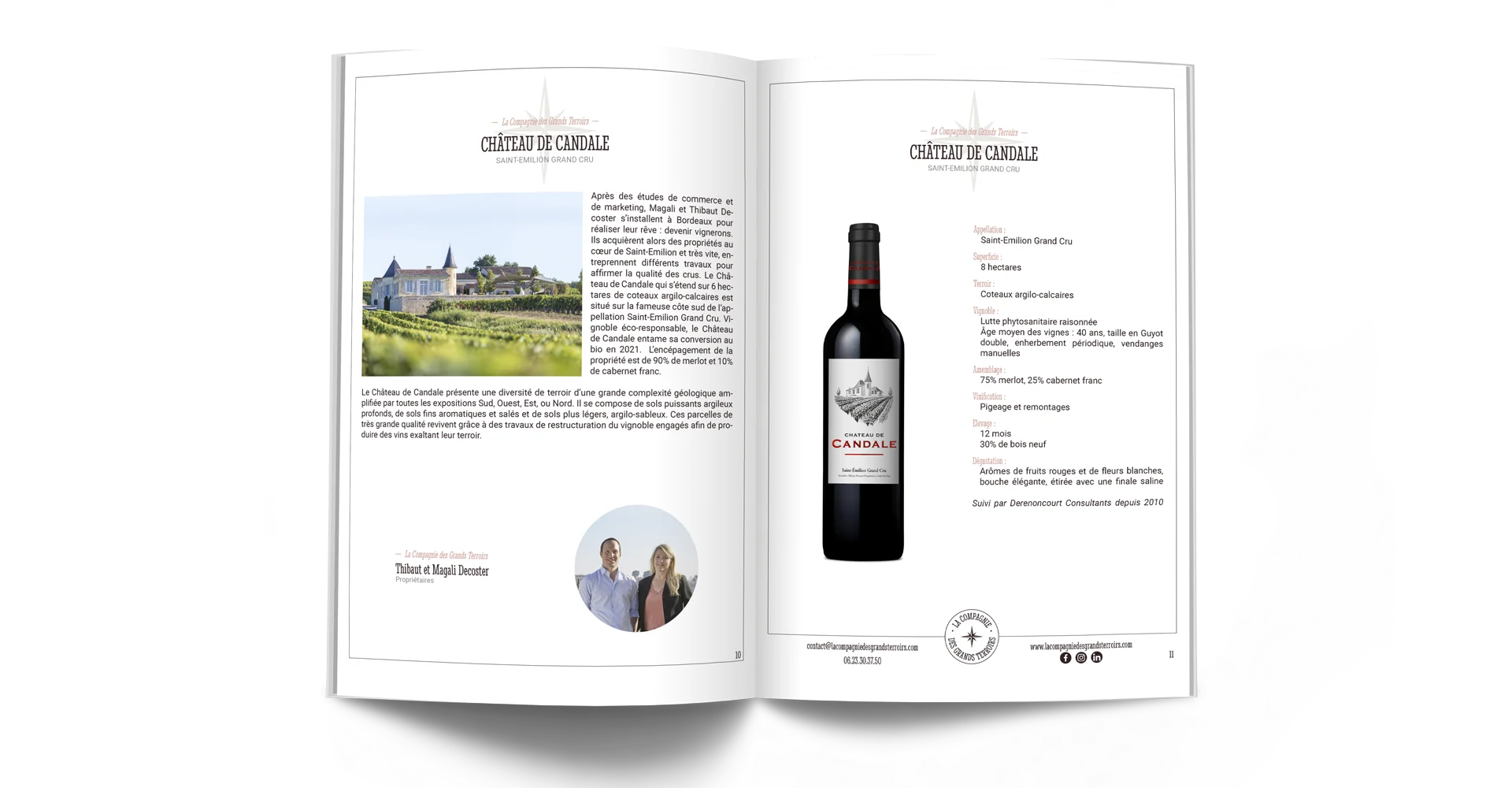 Catalogue des domaines et des vins – La Compagnie des Grands Terroirs