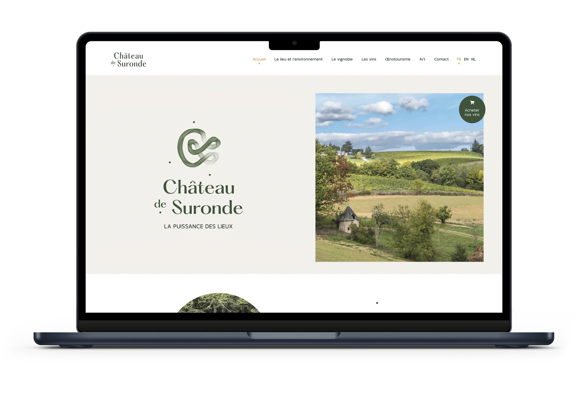 Château de Suronde – Site internet Site internet du Château de Suronde