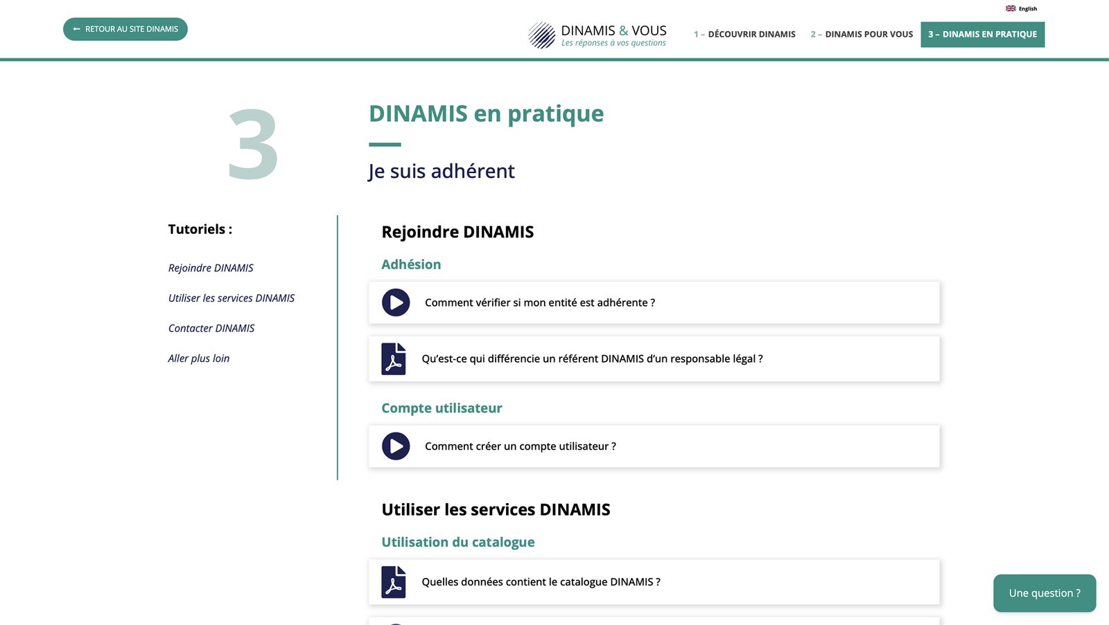 Ressources et tutoriels – Dinamis Espace de ressources et tutoriels du site Dinamis pour les adhérents et non-adhérents