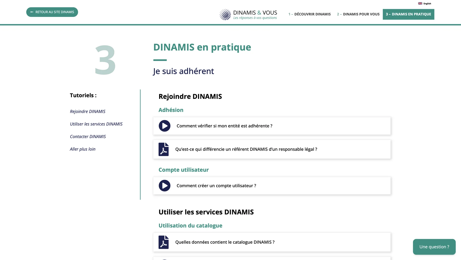 Ressources et tutoriels – Dinamis Espace de ressources et tutoriels du site Dinamis pour les adhérents et non-adhérents